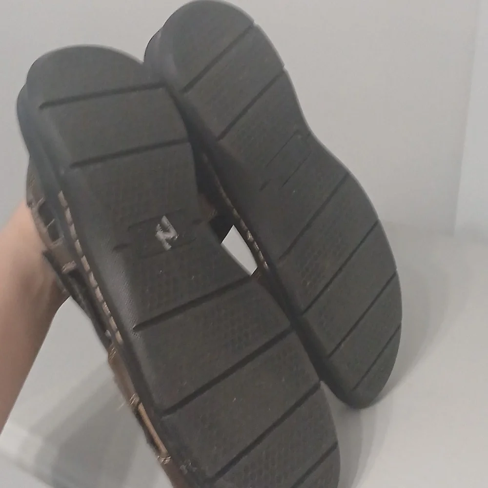 Dockers Men's Brown Sandals, Gentle Used SZ 11,